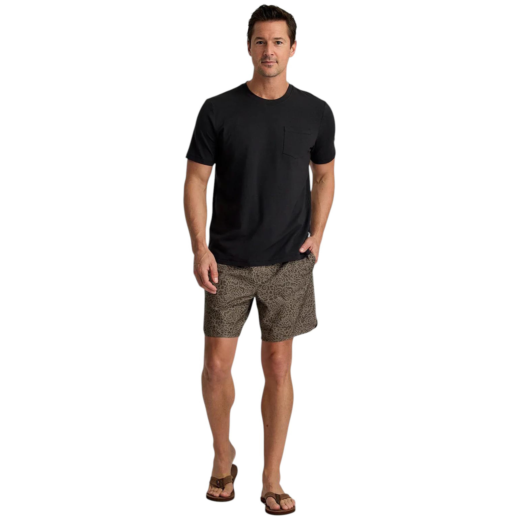 Free-Fly-Reverb-Short---Men-s-Drifter-Print---Fatigue