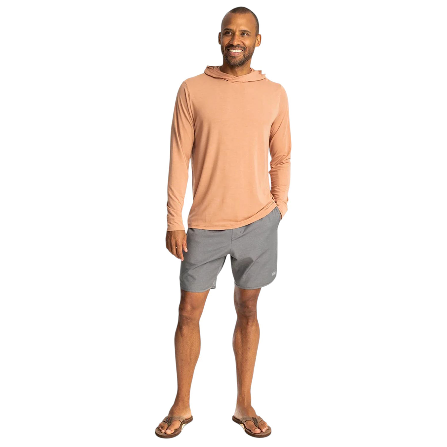 Free-Fly-Reverb-Short---Men-s-Smoke