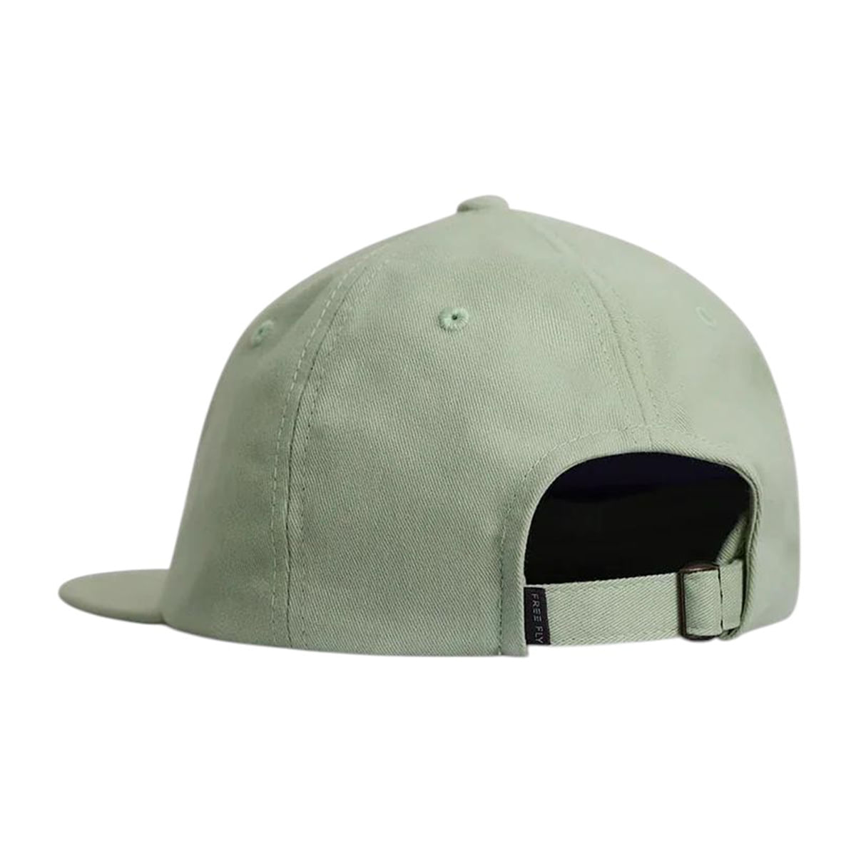 Free-Fly-Poppy-Strapback-Flat-Brim-Hat-Willow-Green