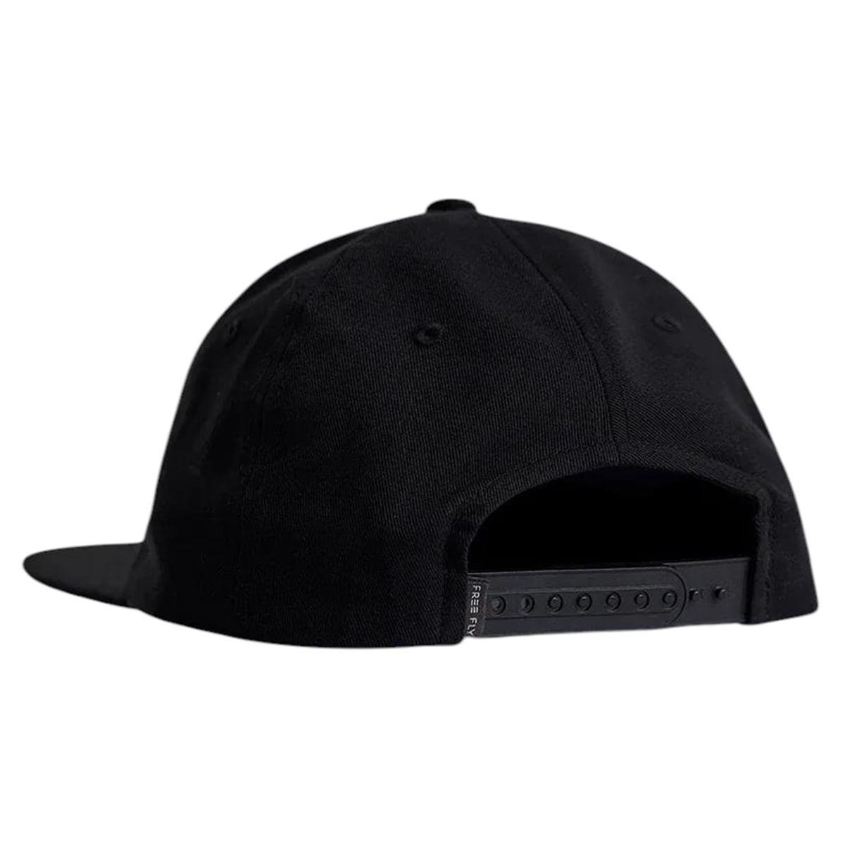 Free-Fly-Vintage-Outfitters-Flat-Brim-Hat-Black