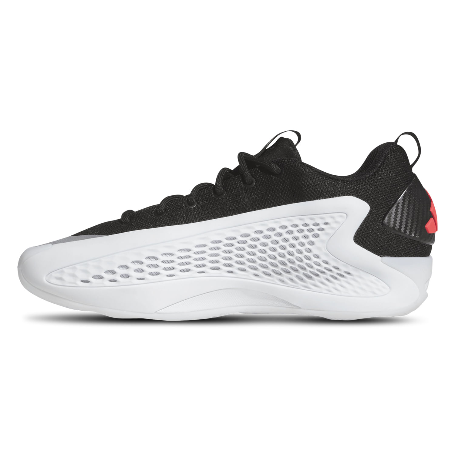 adidas-Anthony-Edwards-1-Low-Basketball-Shoe---Men-s-Footwear-White---Core-Black---Lucid-Red