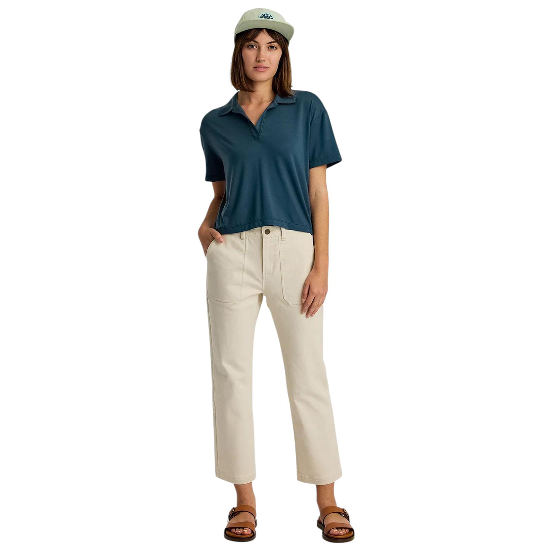 Free-Fly-Elevate-Sport-Polo-Shirt---Women-S-Storm-Cloud