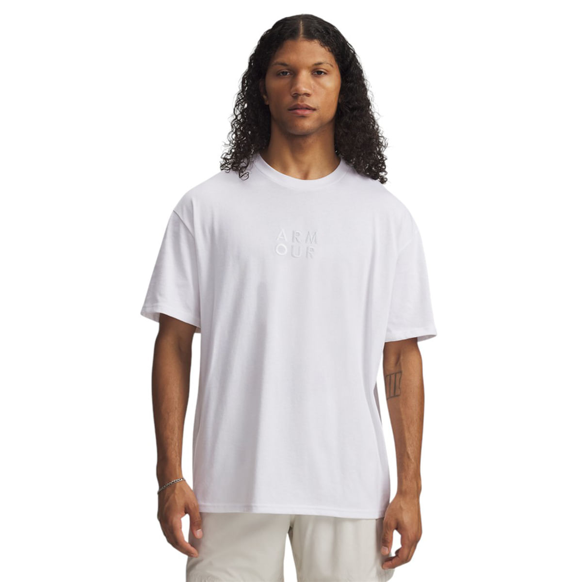 Under-Armour-Wordmark-Heavyweight-Short-Sleeve---Men-s-White---Distant-Gray
