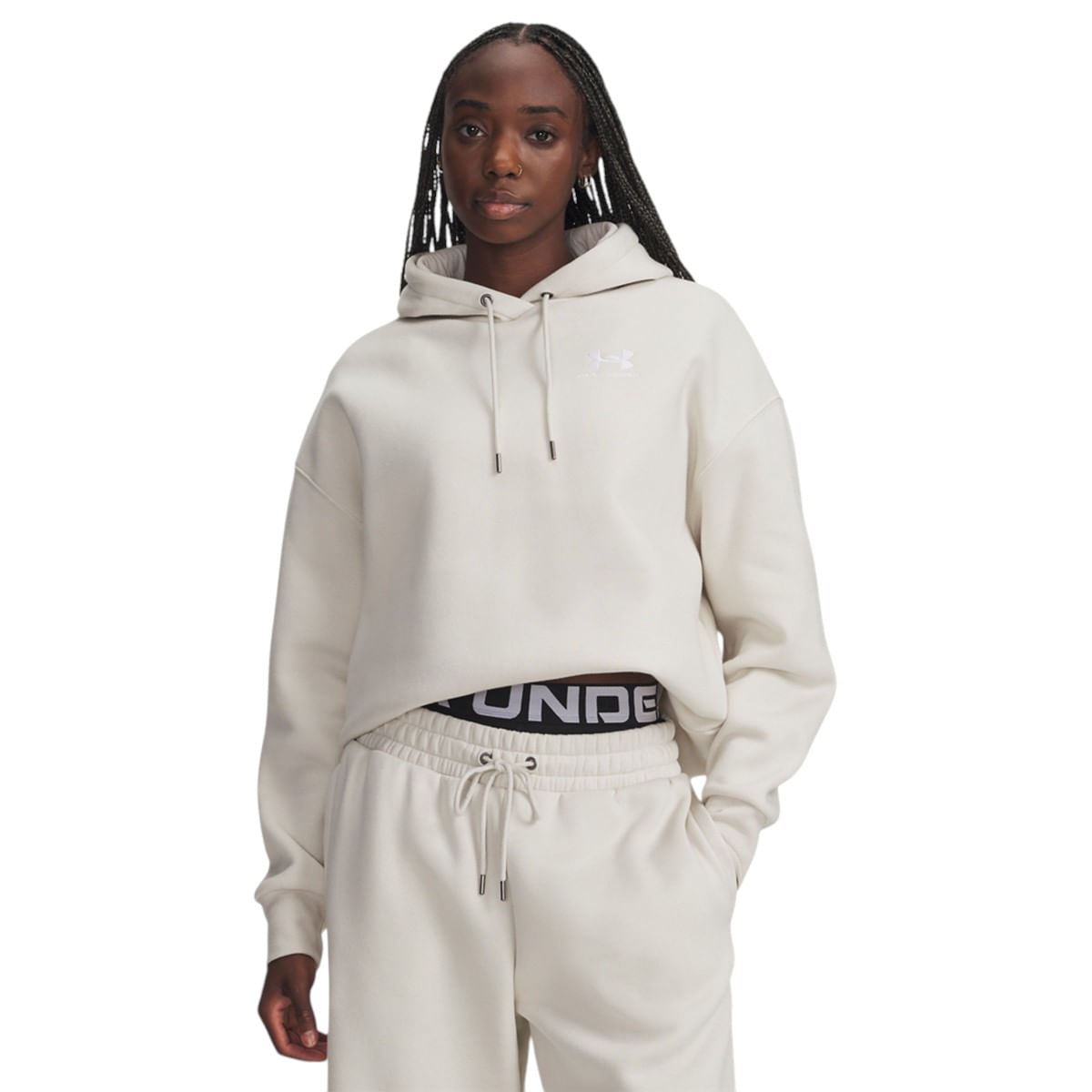 Under-Armour-Icon-Fleece-Oversized-Hoodie---Women-s-Summit-White---White