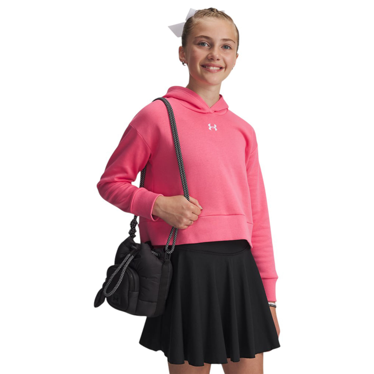 Under-Armour-Rival-Fleece-Crop-Hoodie-Girls--Super-Pink---White