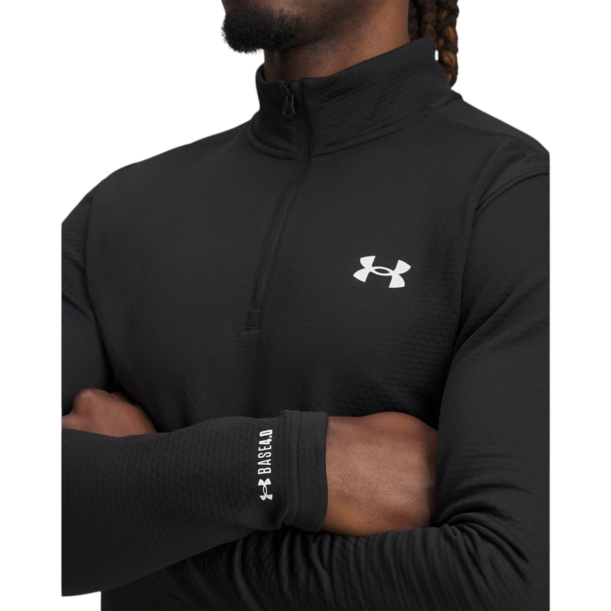 Under-Armour-Base-4.0-1-4-Zip---Men-s-Black