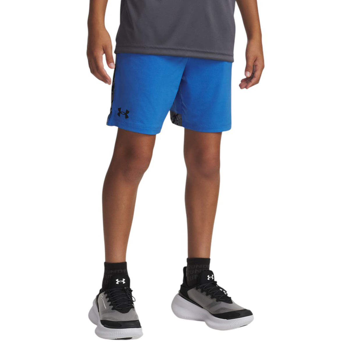 Under Armour UA Tech Vent Print Blocked Short - Boys' - Als.com