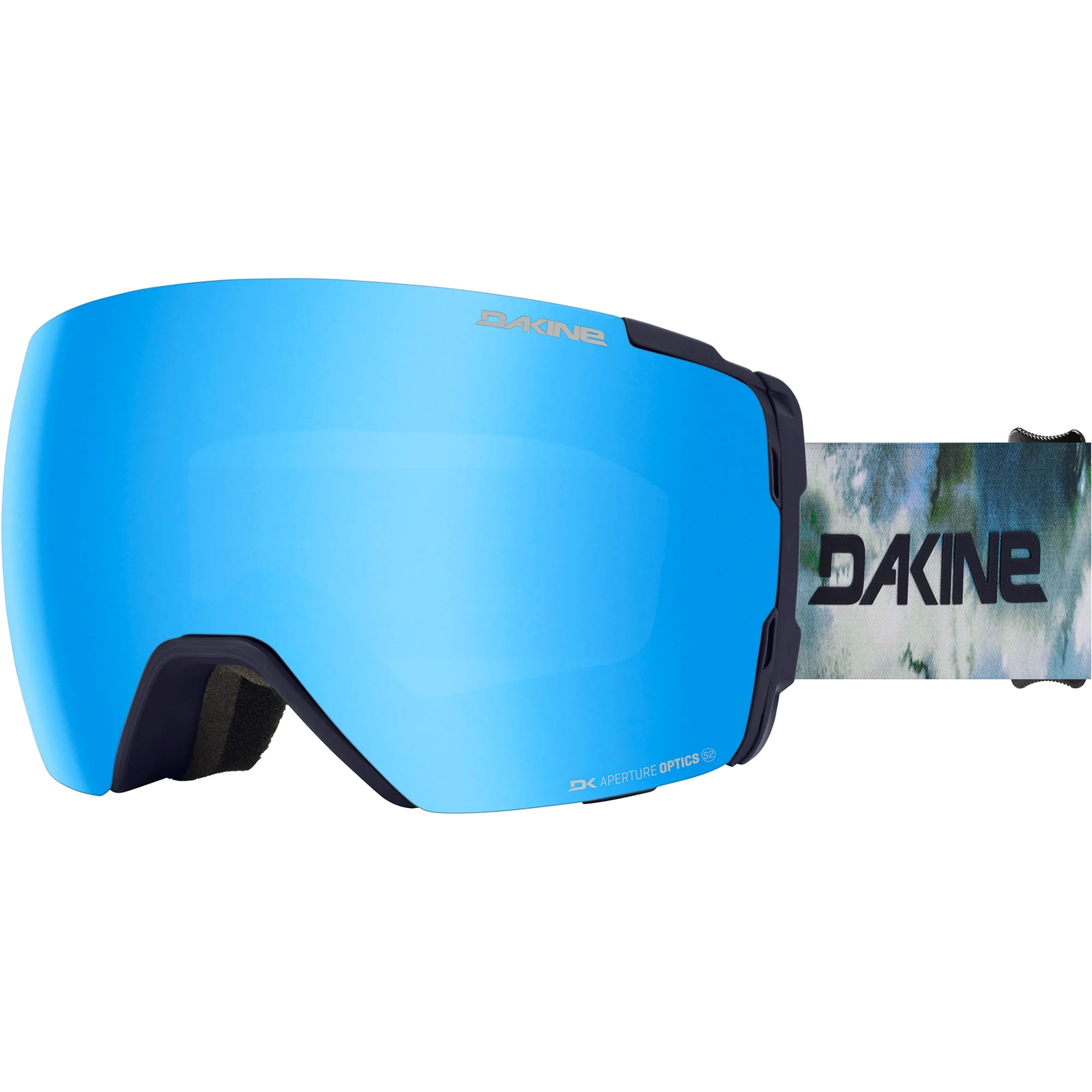 Dakine-Domain-Snow-Goggle-Plus-Raindrops---Blue-Mirror-Lens---Storm-Yellow-Bonus-Lens
