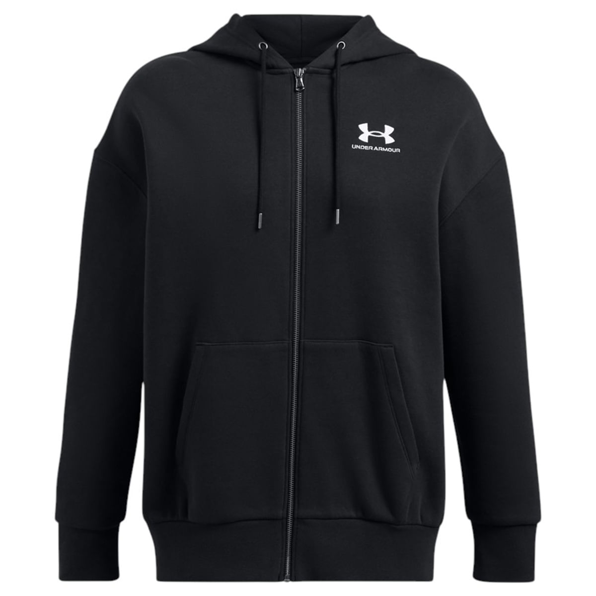 Under-Armour-UA-Icon-Fleece-Oversized-Full-Zip---Women-s-Black---White