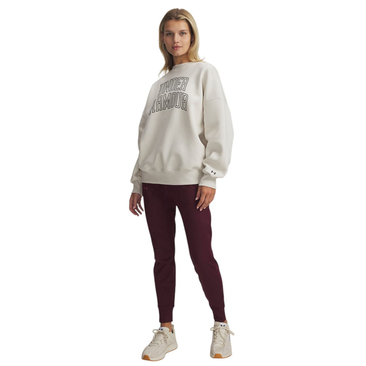 Under-Armour-Rival-Fleece-OS-Varsity-Crew---Women-s-Summit-White---Black