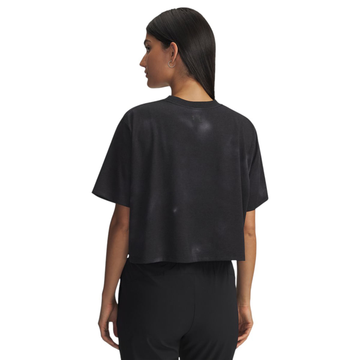 Under-Armour-US-Freedom-Crop-Short-Sleeve-Tee---Women-s-Black---Black