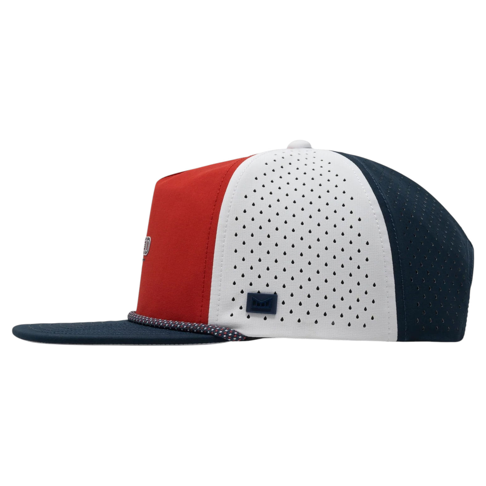 Melin Coronado Americana Hydro Snapback Hat - White, Red, Navy XL – image 3 of 5