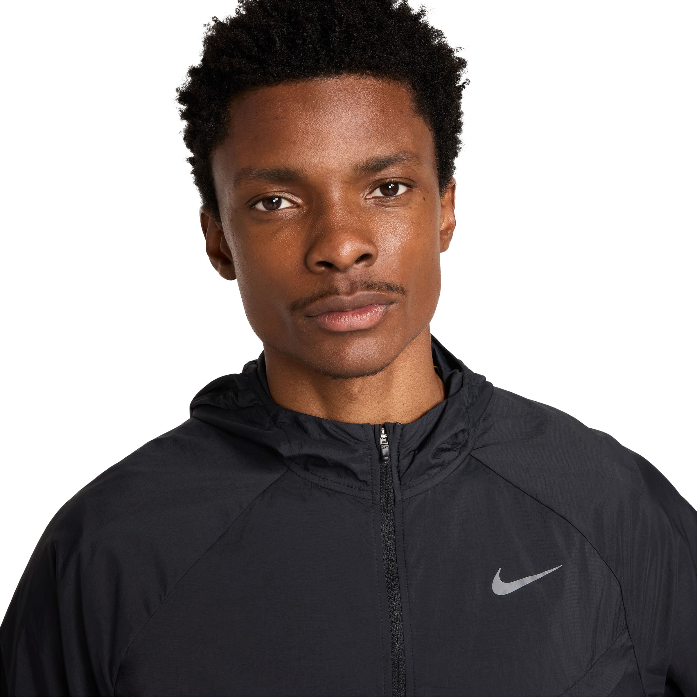 Nike UVプロテクションジャケット M ブラック Nike Stride Men's Repel UV Running Jacket. Nike JP