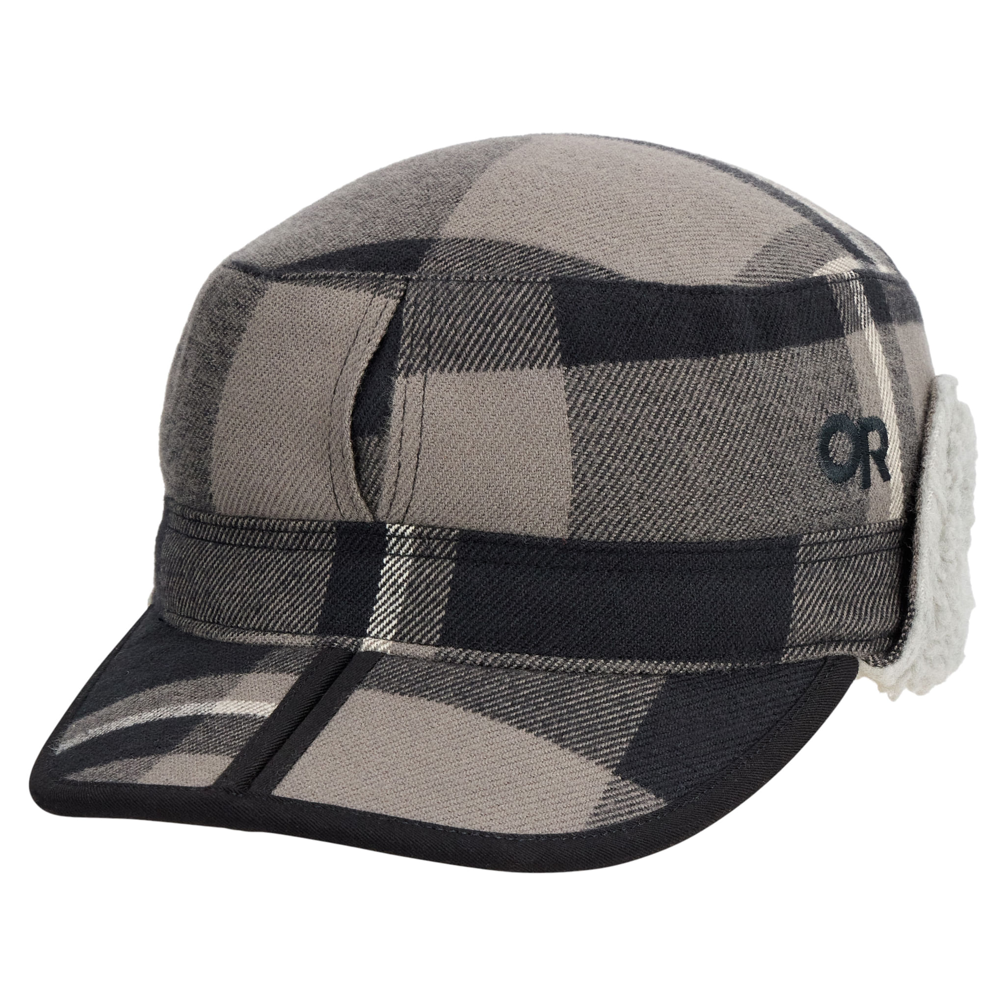 Outdoor-Research-Yukon-Cap-Black---Pewter-Plaid