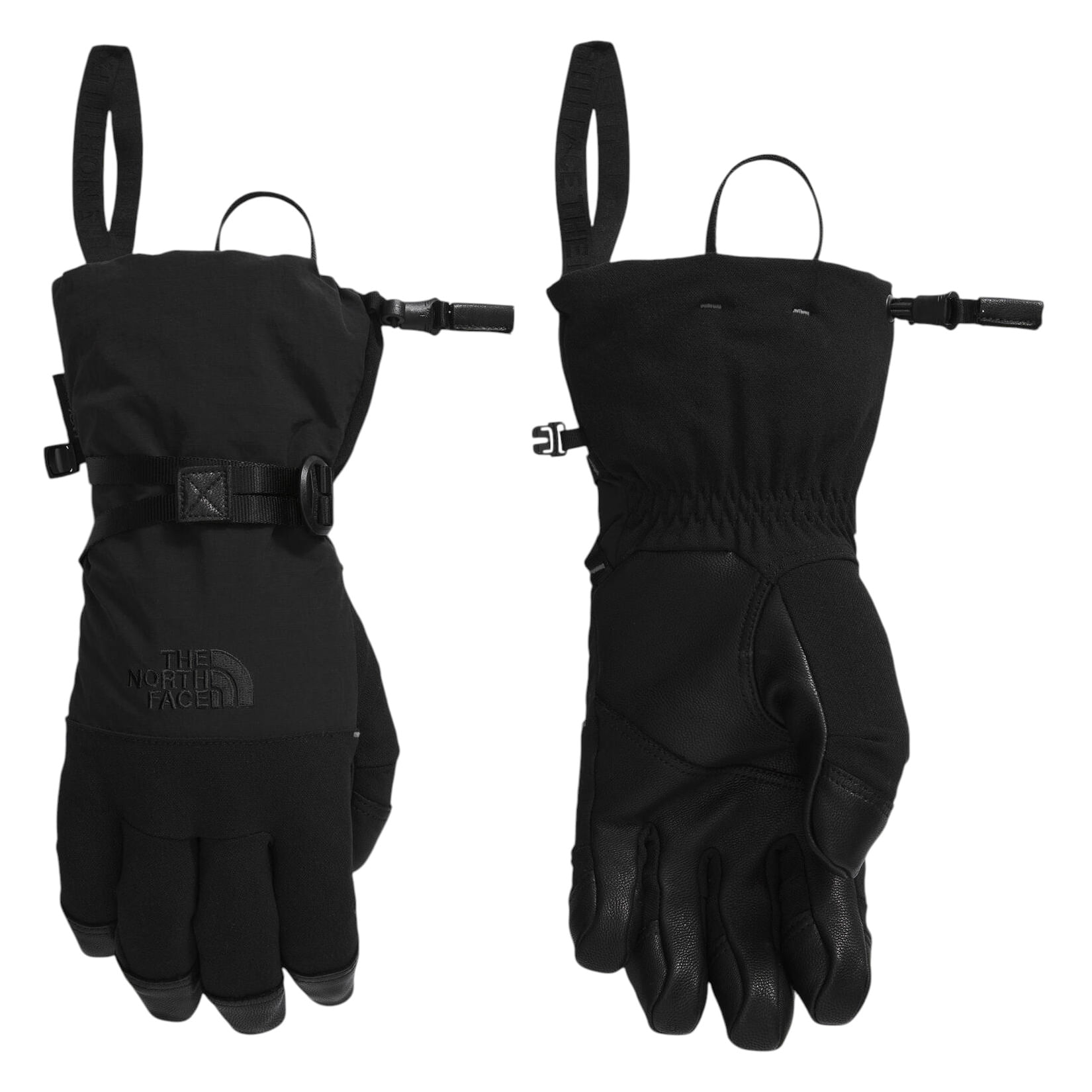The-North-Face-Montana-Leather-Waterproof-Glove-TNF-Black---TNF-Black-Heather