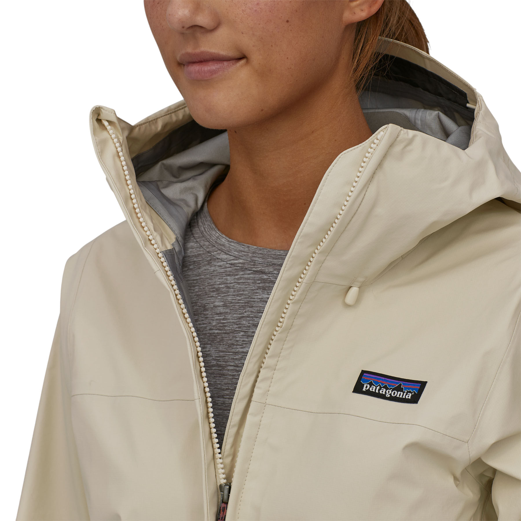 Patagonia Torrentshell 3L Jacket - Women's - Wool White XS