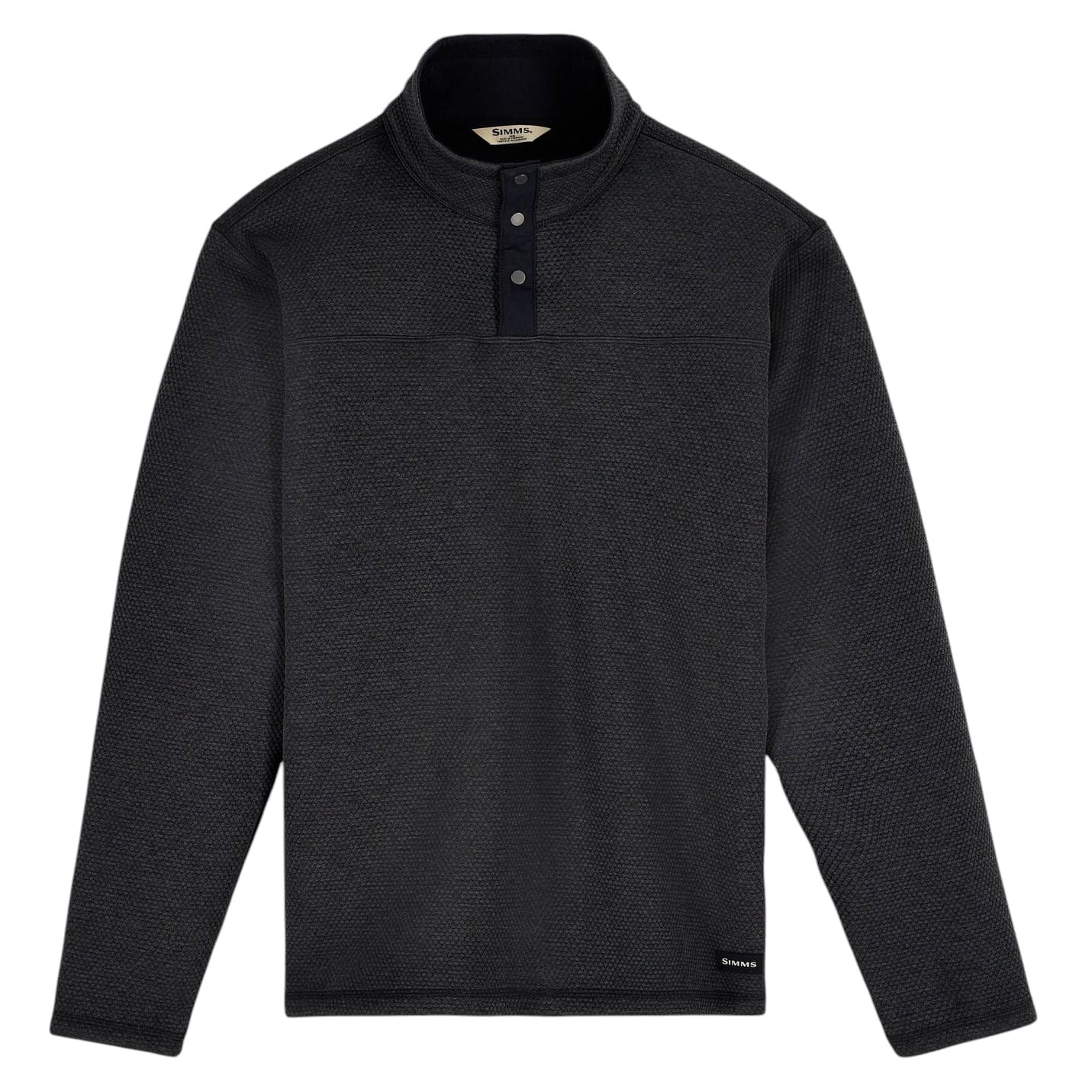Simms-Harbor-Sweater---Men-s-Black-Heather