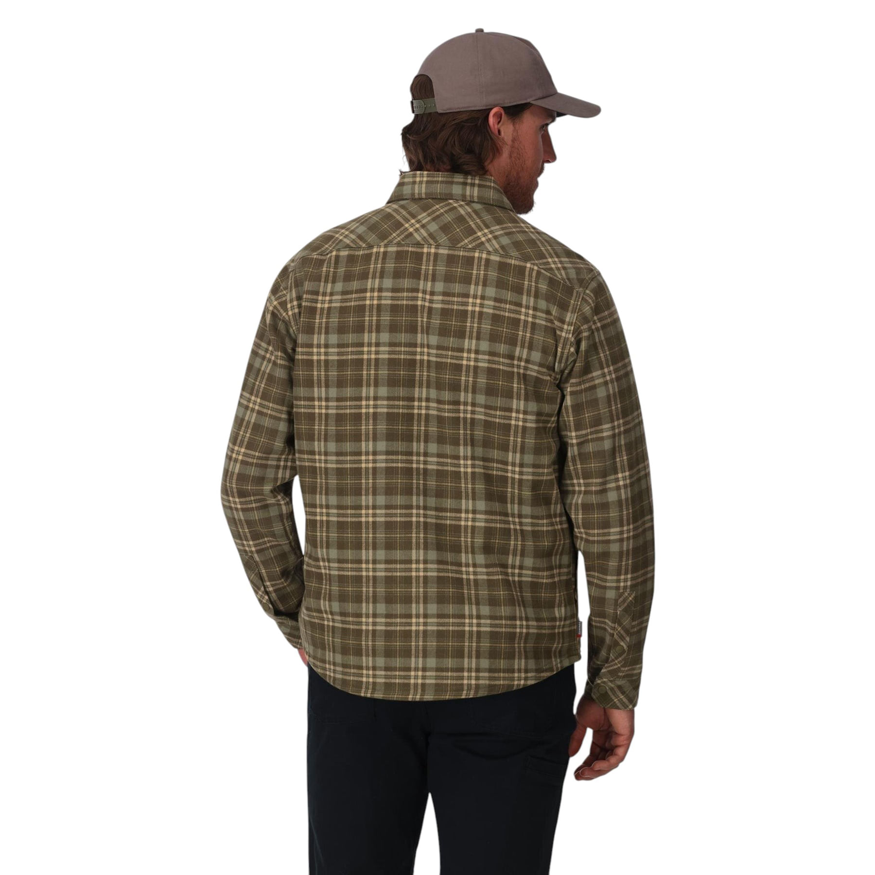 Simms-Coldweather-Shacket---Men-s-Schooner-Plaid---Loden