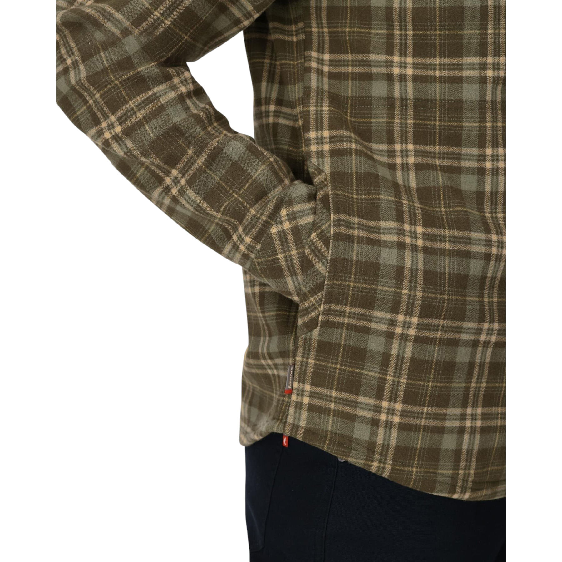Simms-Coldweather-Shacket---Men-s-Schooner-Plaid---Loden