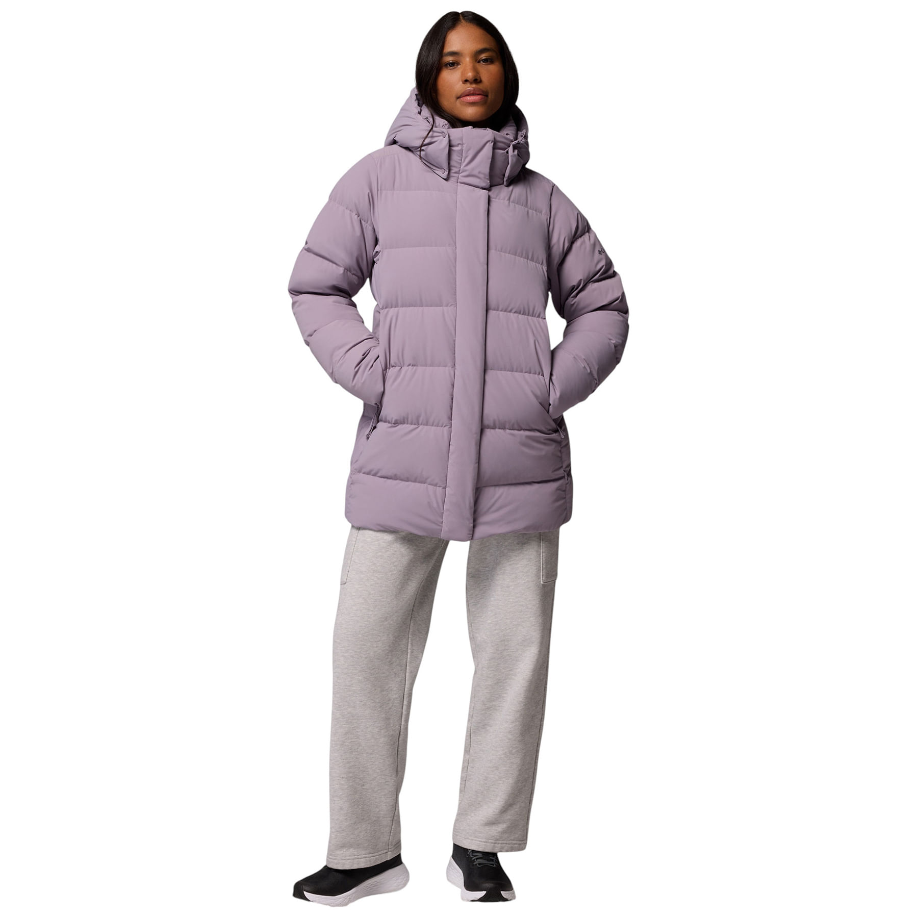 Columbia Amaze Puff Mid Hooded Jacket - Women's - Als.com