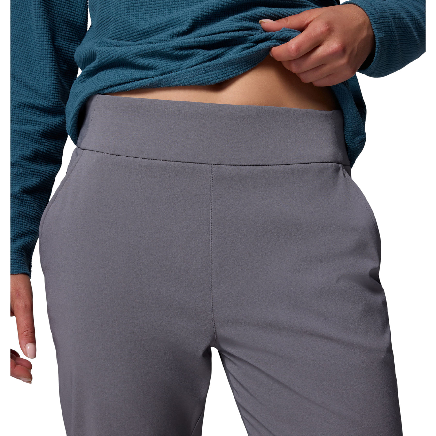 Columbia All Seasons Slim Pull-On Pant - Women's - City Grey XXL Regular