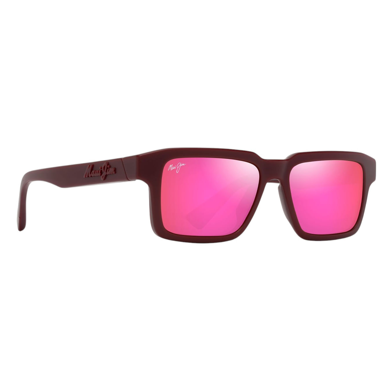 Maui-Jim-Kahiko-Sunglasses-Matte-Burgundy---Maui-Sunrise