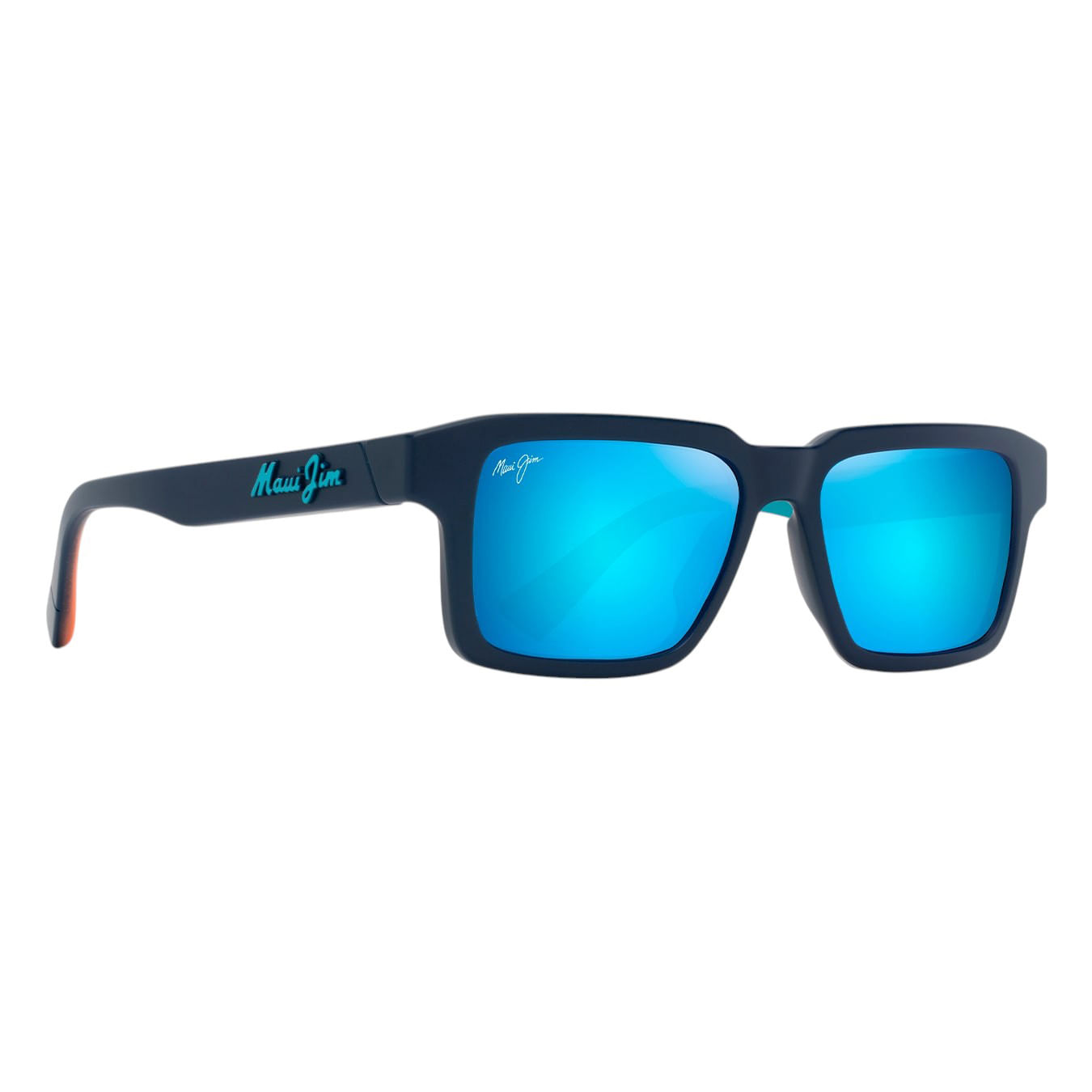 Maui-Jim-Kahiko-Sunglasses-Matte-Dark-Blue---Blue-Hawaii