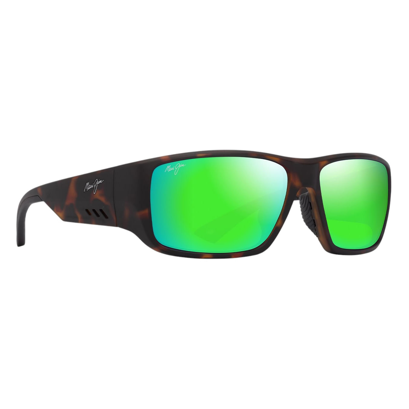Maui-Jim-Keha-Asian-Fit-Sunglasses-Matte-Dark-Havana---Maui-Green