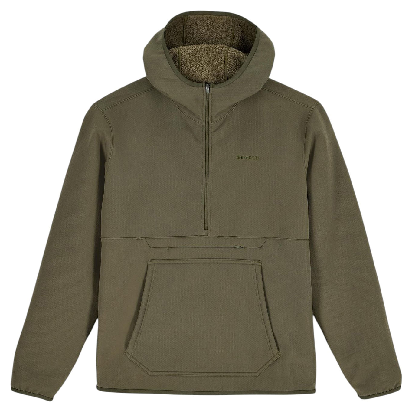 Simms-Strata-330-Half-Zip-Hoodie---Men-s-Loden