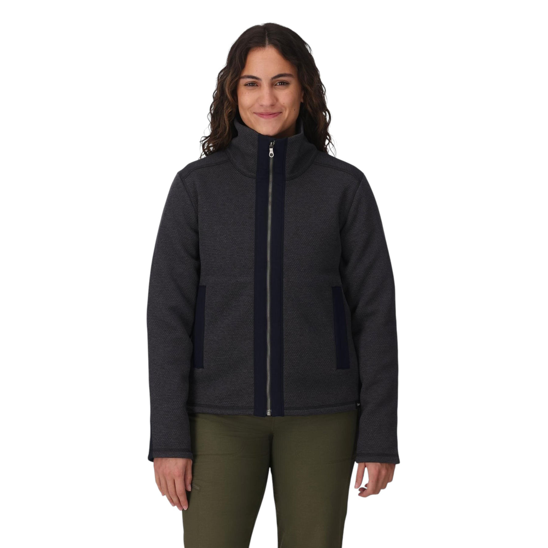 Simms-Harbor-Fleece-Fishing-Jacket---Women-s-Black-Heather