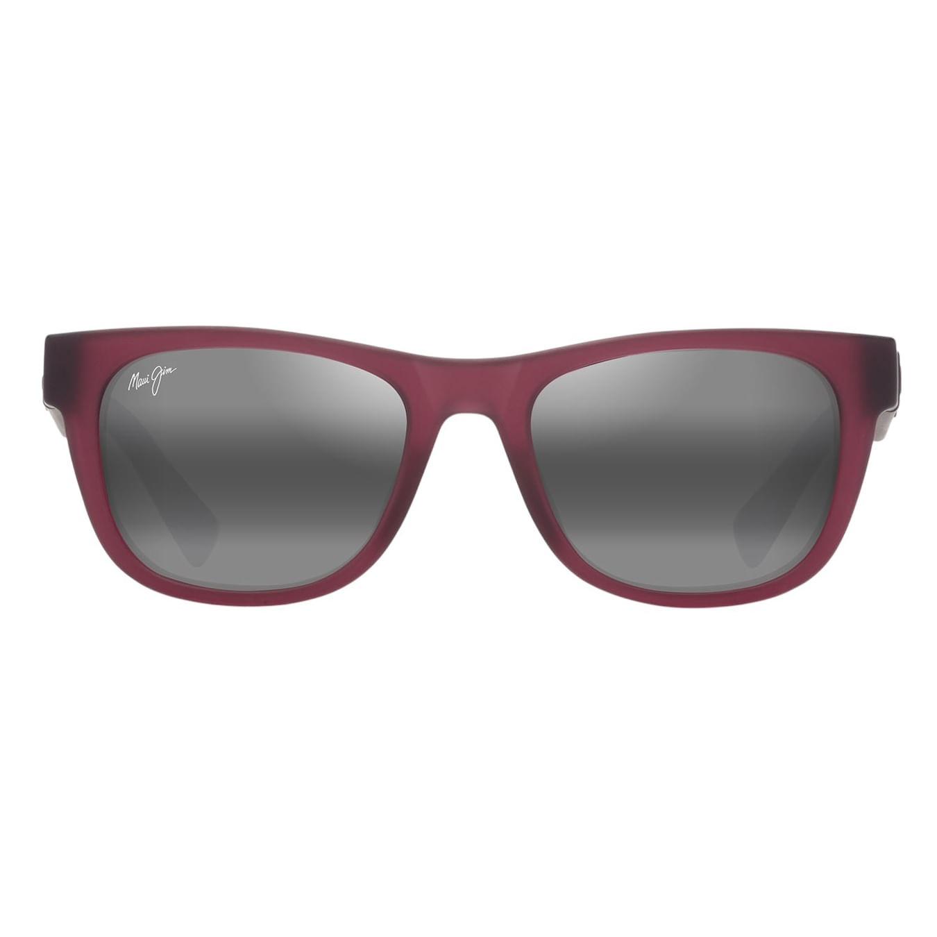 Maui-Jim-Kaulike-Sunglasses-Matte-Transparent-Fuchsia---Neutral-Grey