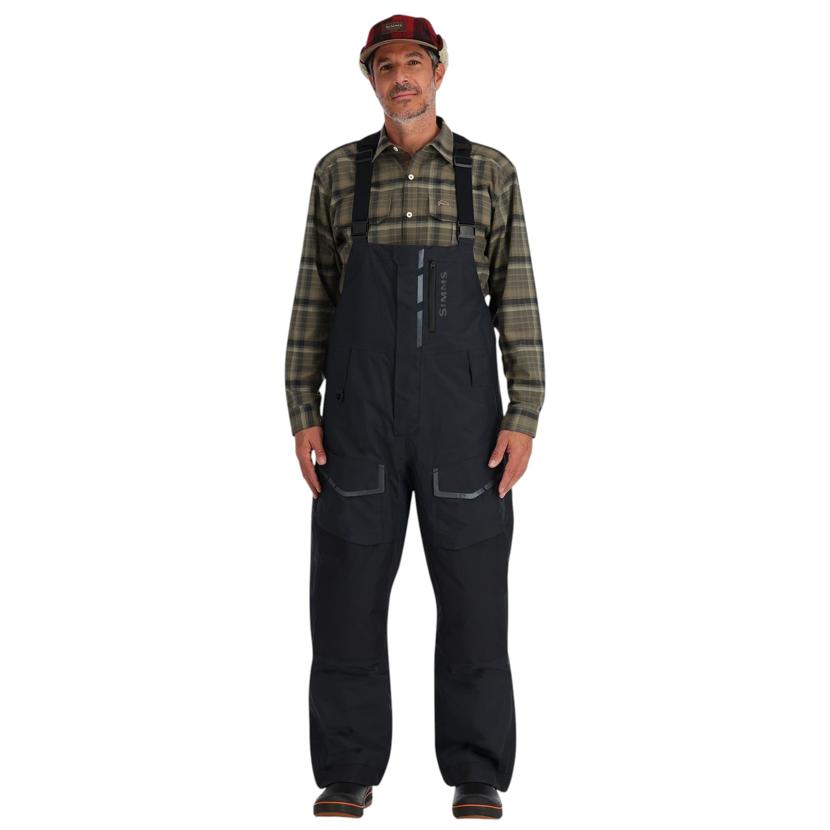 Simms-Challenger-Insulated-Fishing-Bib---Men-s-Black