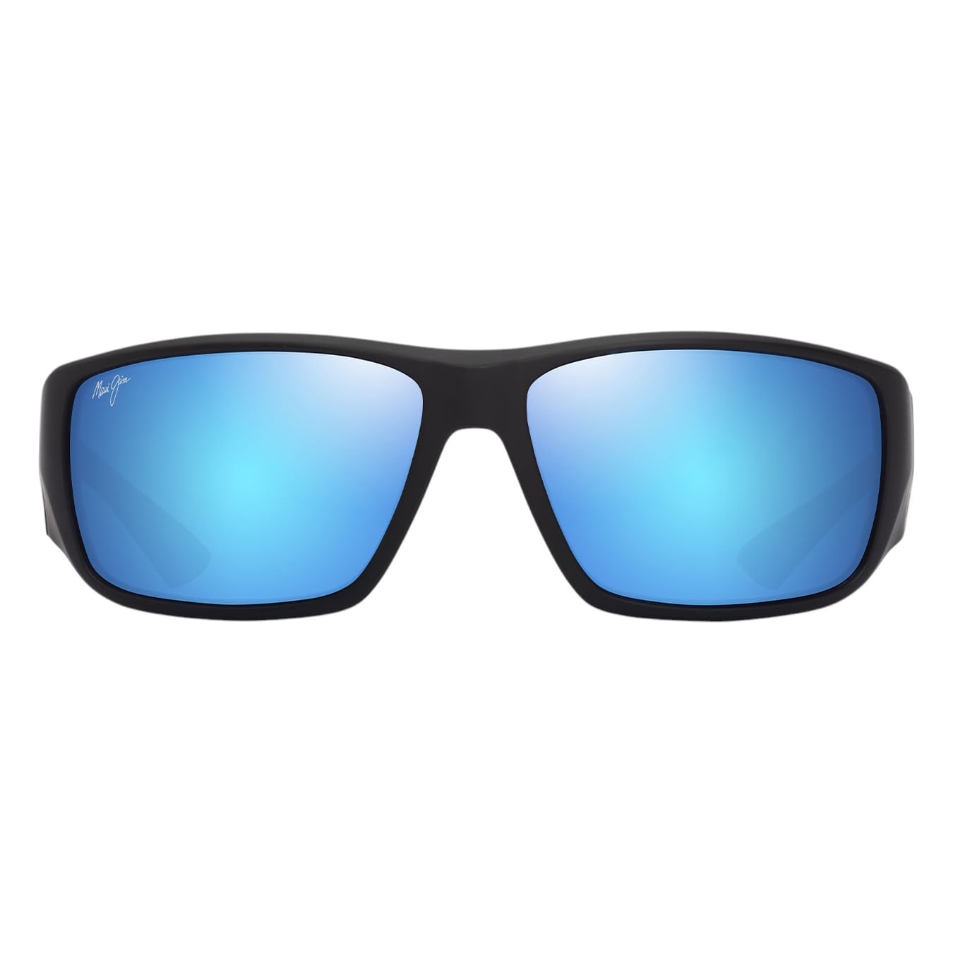 Maui-Jim-Keha-Asian-Fit-Sunglasses-Matte-Black---Blue-Hawaii