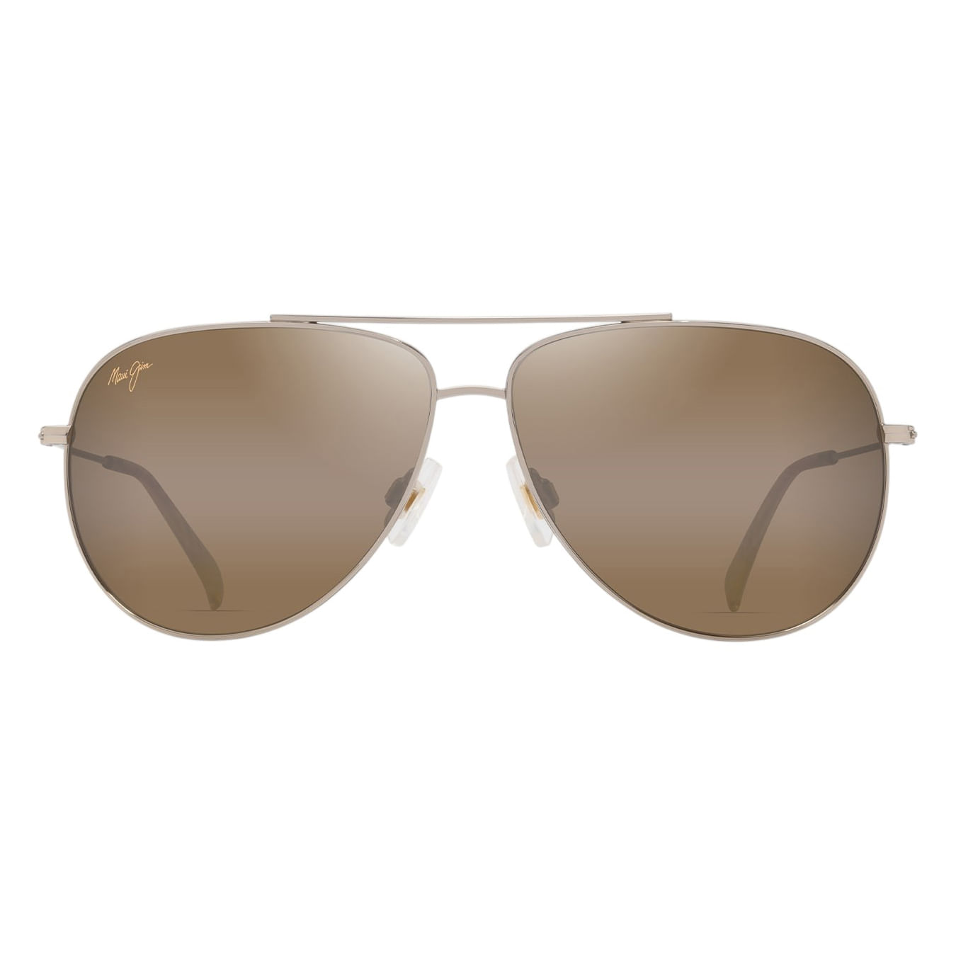 Maui-Jim-Hau-oli-XL-Sunglasses-Shiny-Light-Gold-with-Orange---Yellow---HCL-Bronze