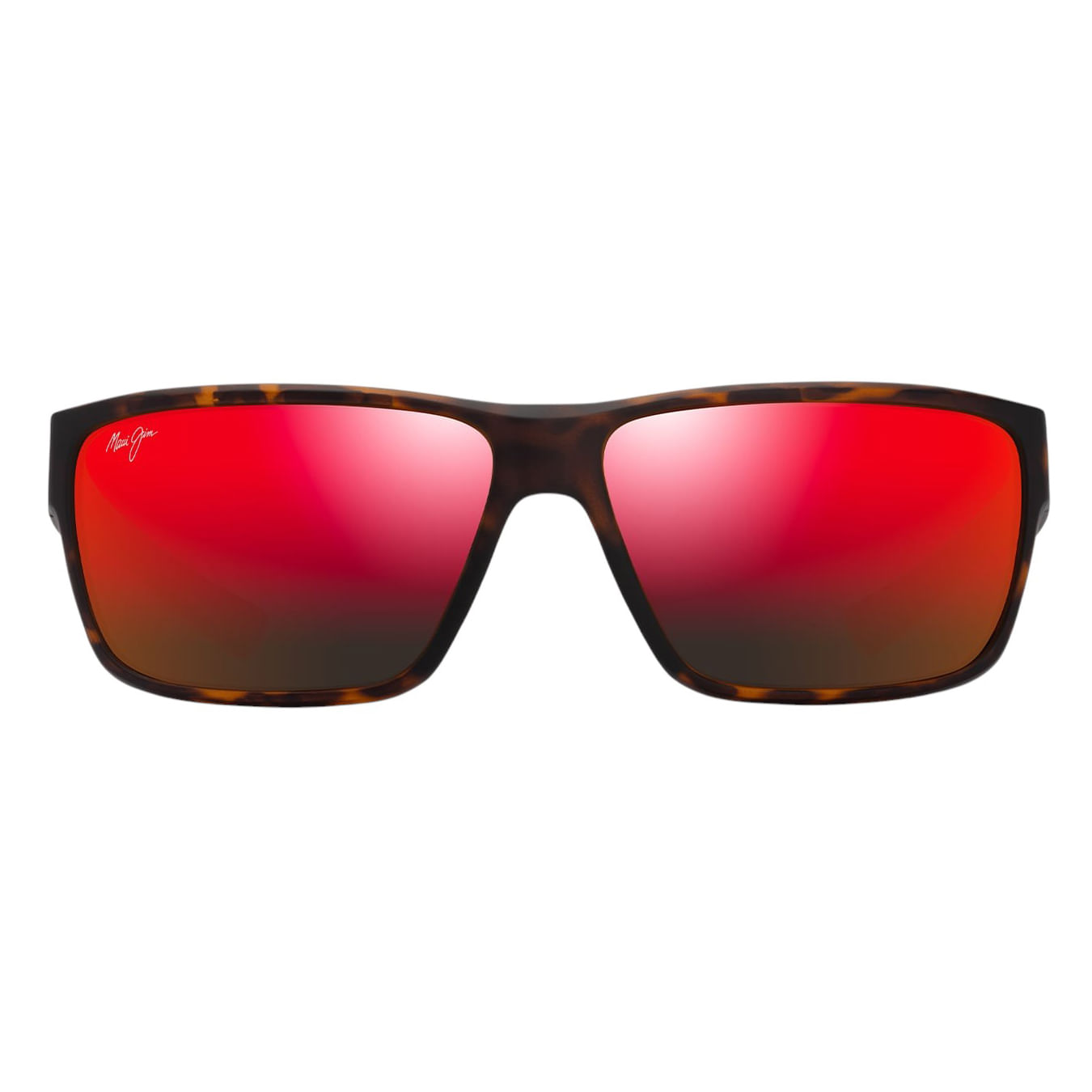 Maui-Jim-Uila-Sunglasses-Matte-Dark-Havana-with-Orange---Hawaii-Lava