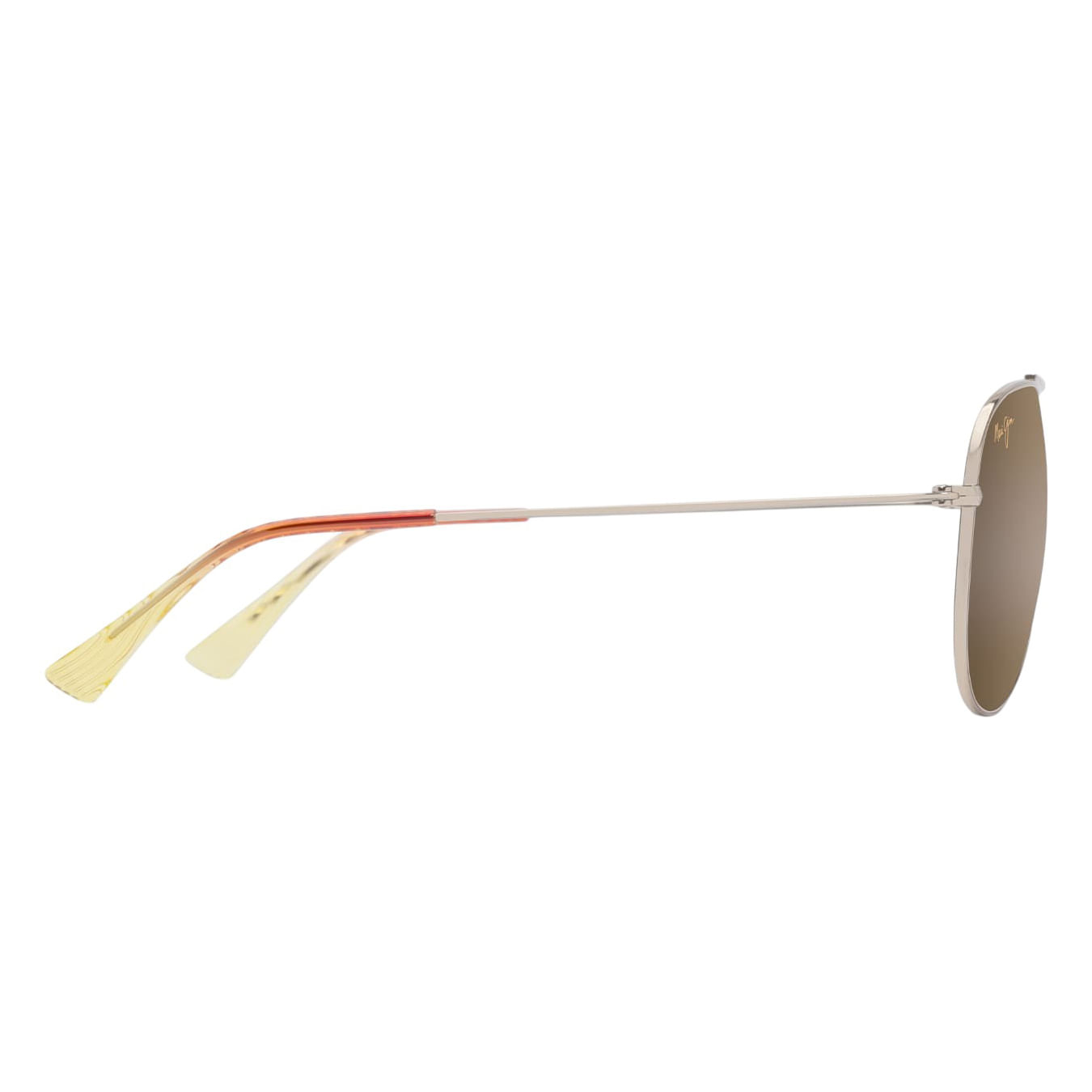 Maui-Jim-Hau-oli-XL-Sunglasses-Shiny-Light-Gold-with-Orange---Yellow---HCL-Bronze
