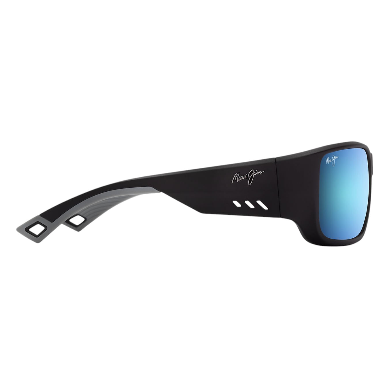 Maui-Jim-Keha-Sunglasses-Matte-Black---Blue-Hawaii