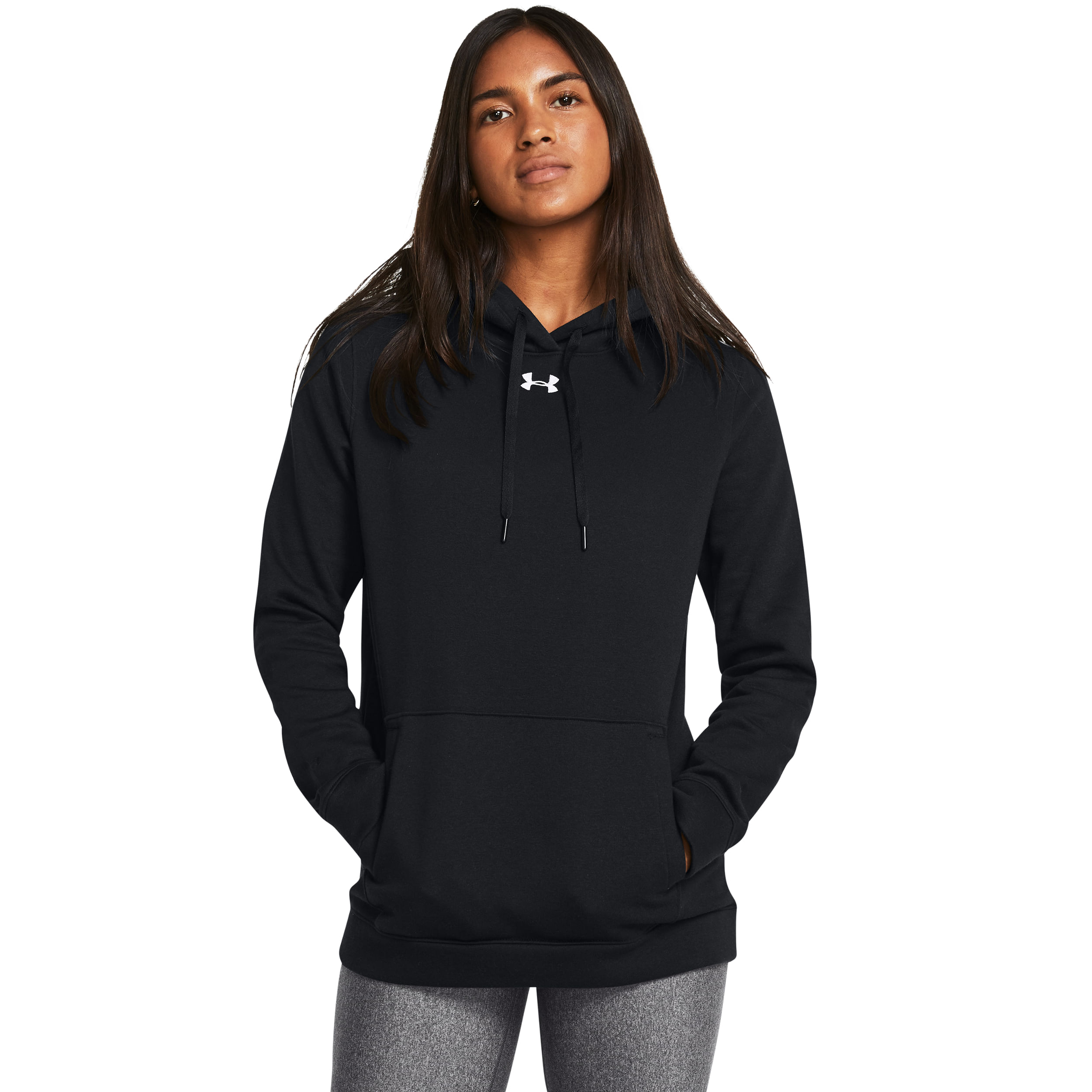 Under-Armour-Hustle-Fleece-Hoodie---Women-s-Black