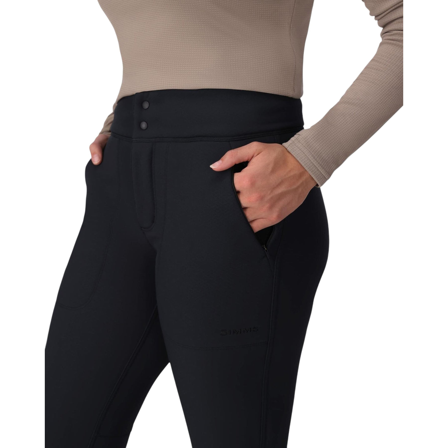 Simms-Strata-330-Bottom---Women-s-Black