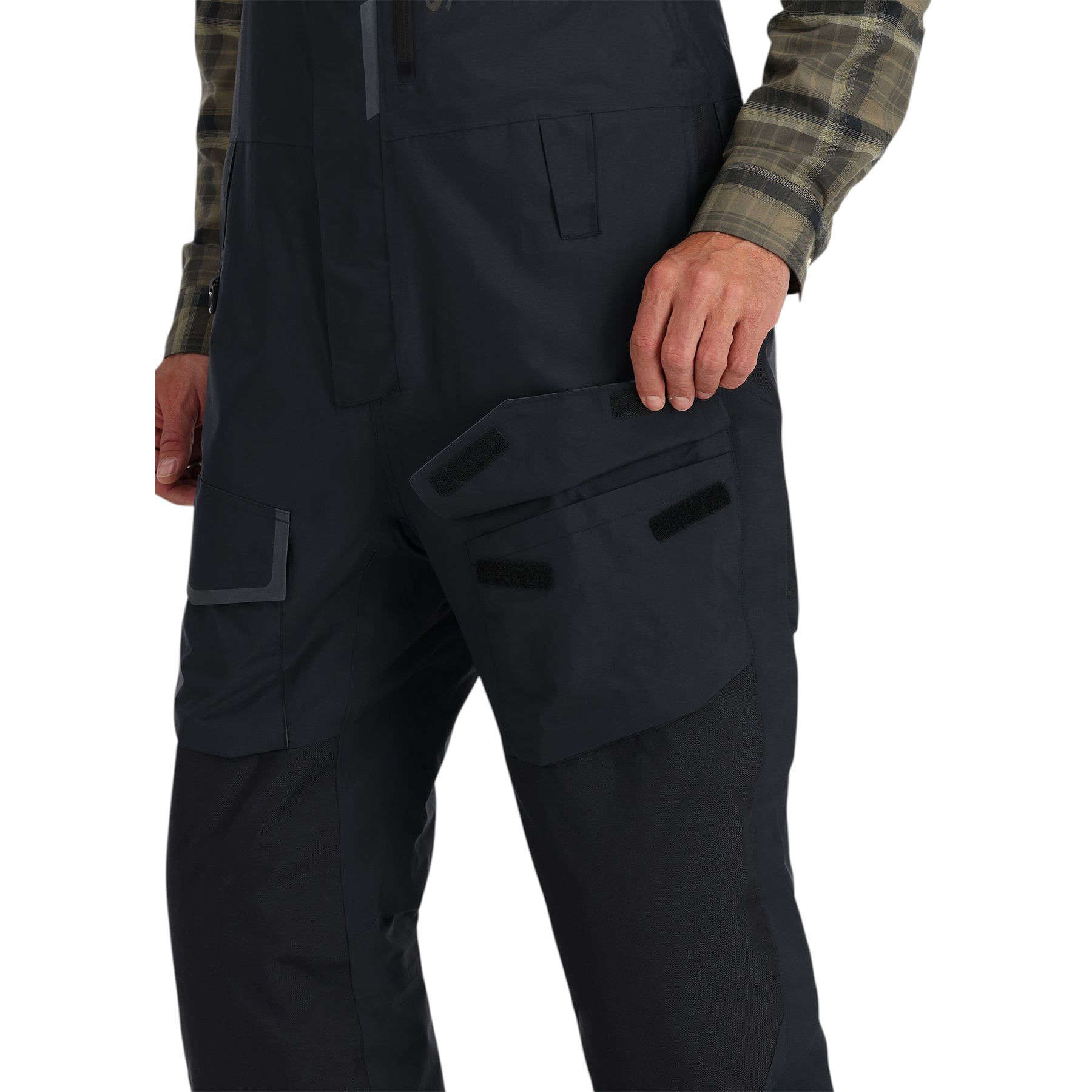Simms-Challenger-Insulated-Fishing-Bib---Men-s-Black