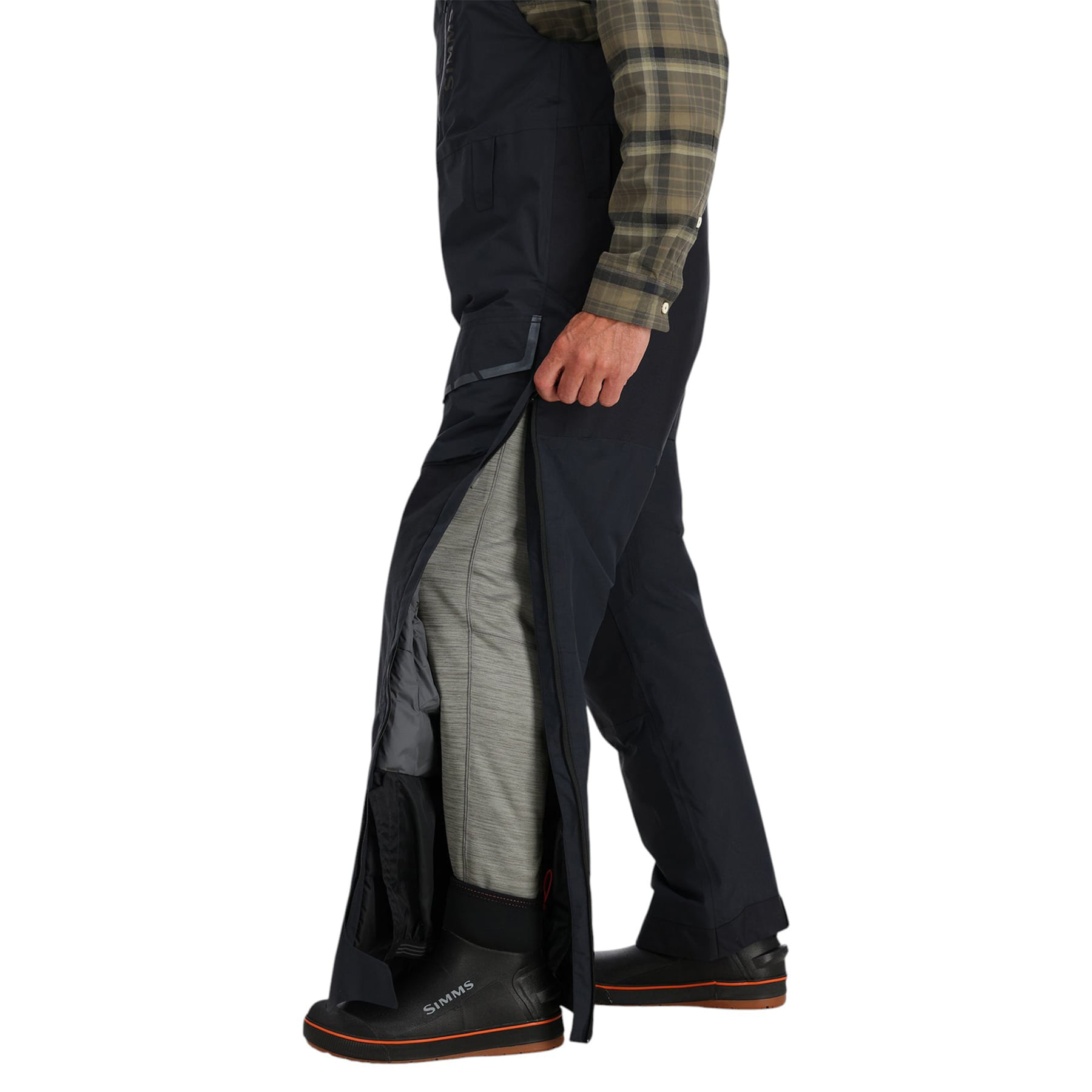 Simms-Challenger-Insulated-Fishing-Bib---Men-s-Black