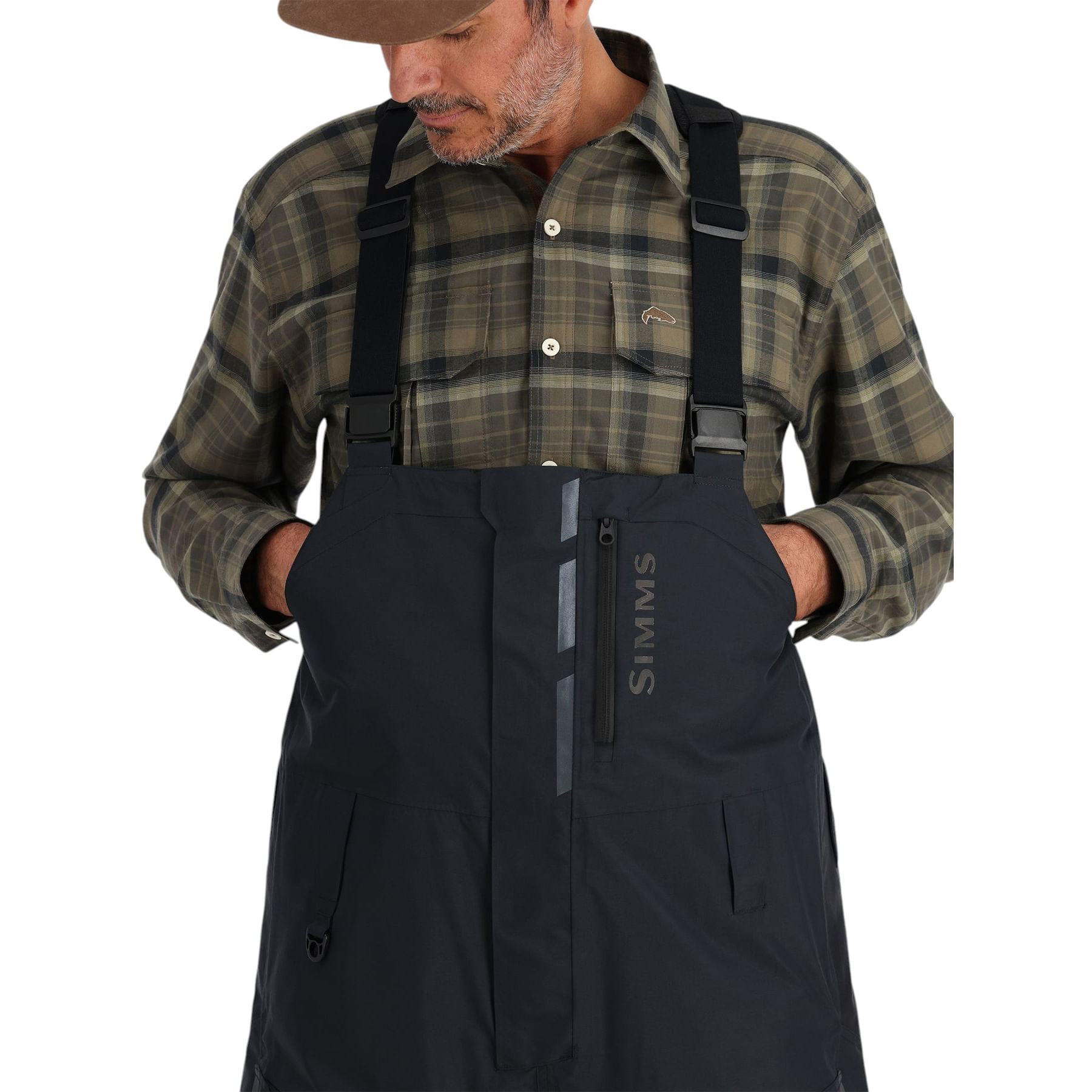 Simms-Challenger-Insulated-Fishing-Bib---Men-s-Black