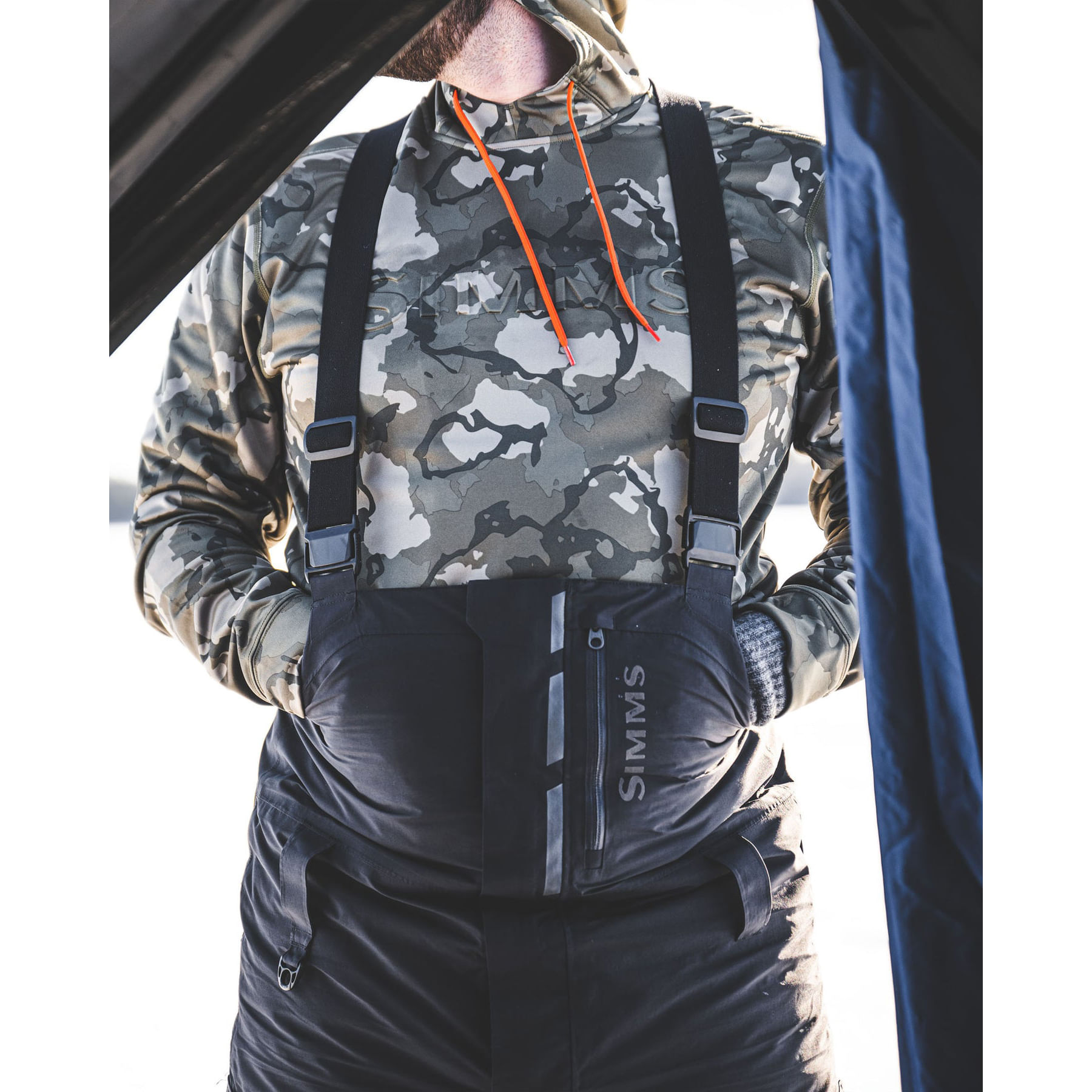 Simms-Challenger-Insulated-Fishing-Bib---Men-s-Black