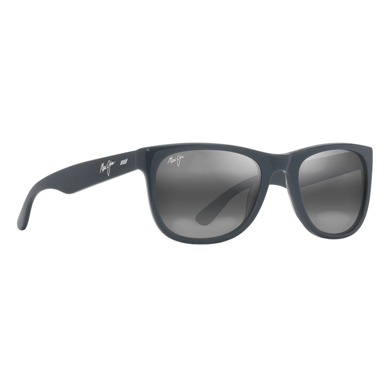 Maui-Jim-Kikonia-Sunglasses---Women-s-Shiny-Solid-Greyish-Blue---Neutral-Grey