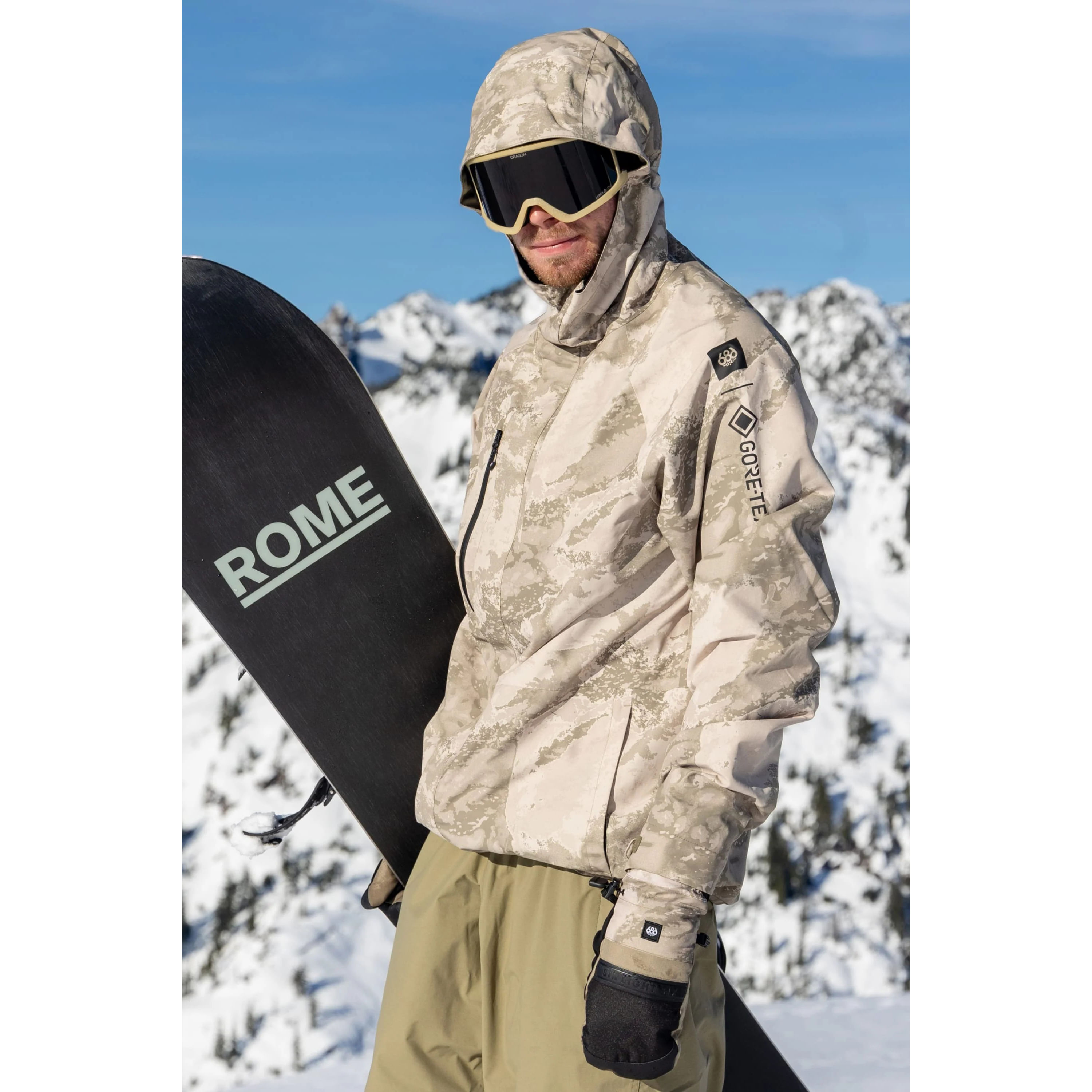 686-GORE-TEX-Core-Shell-Jacket---Men-s-Limestone-Hemisphere-Print