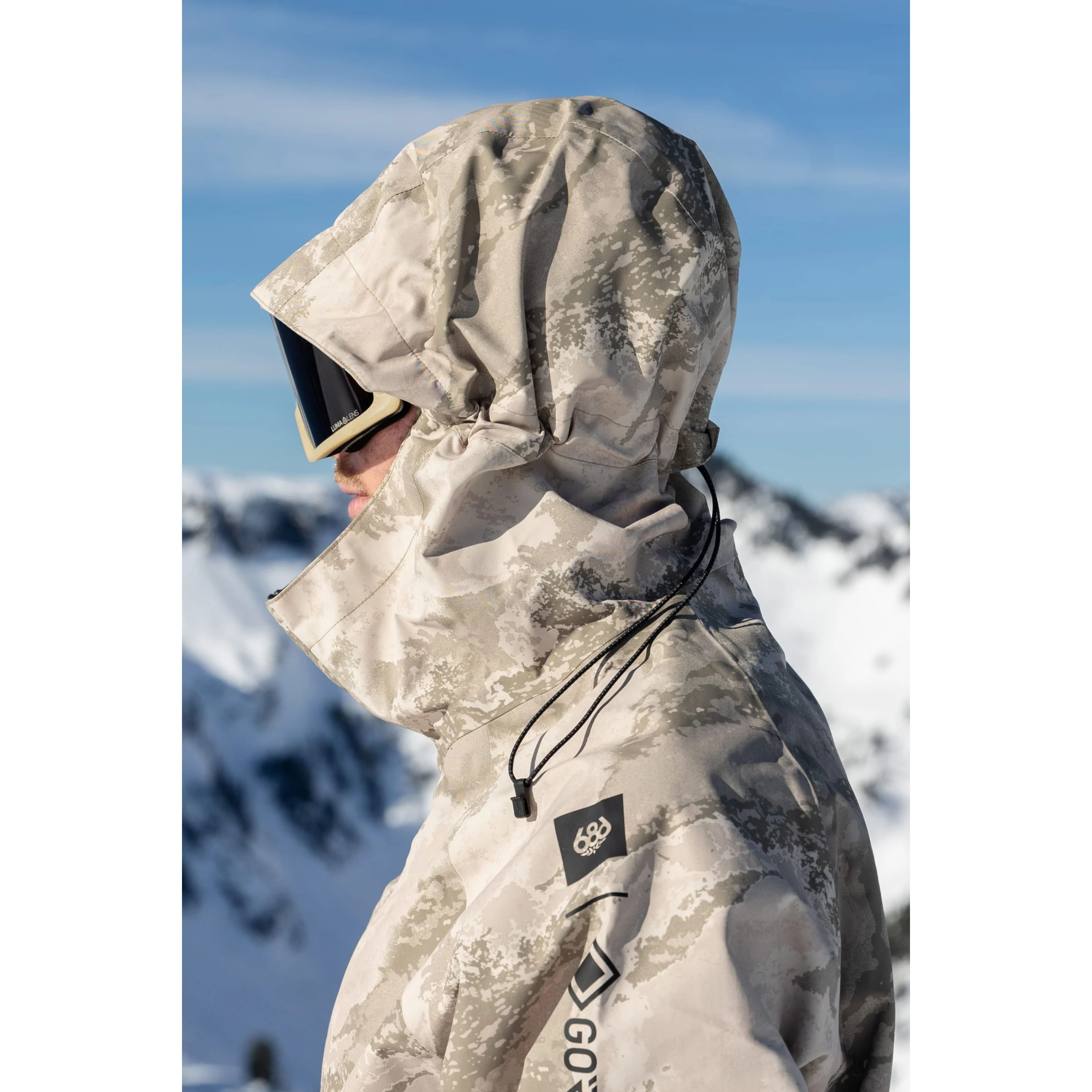 686-GORE-TEX-Core-Shell-Jacket---Men-s-Limestone-Hemisphere-Print