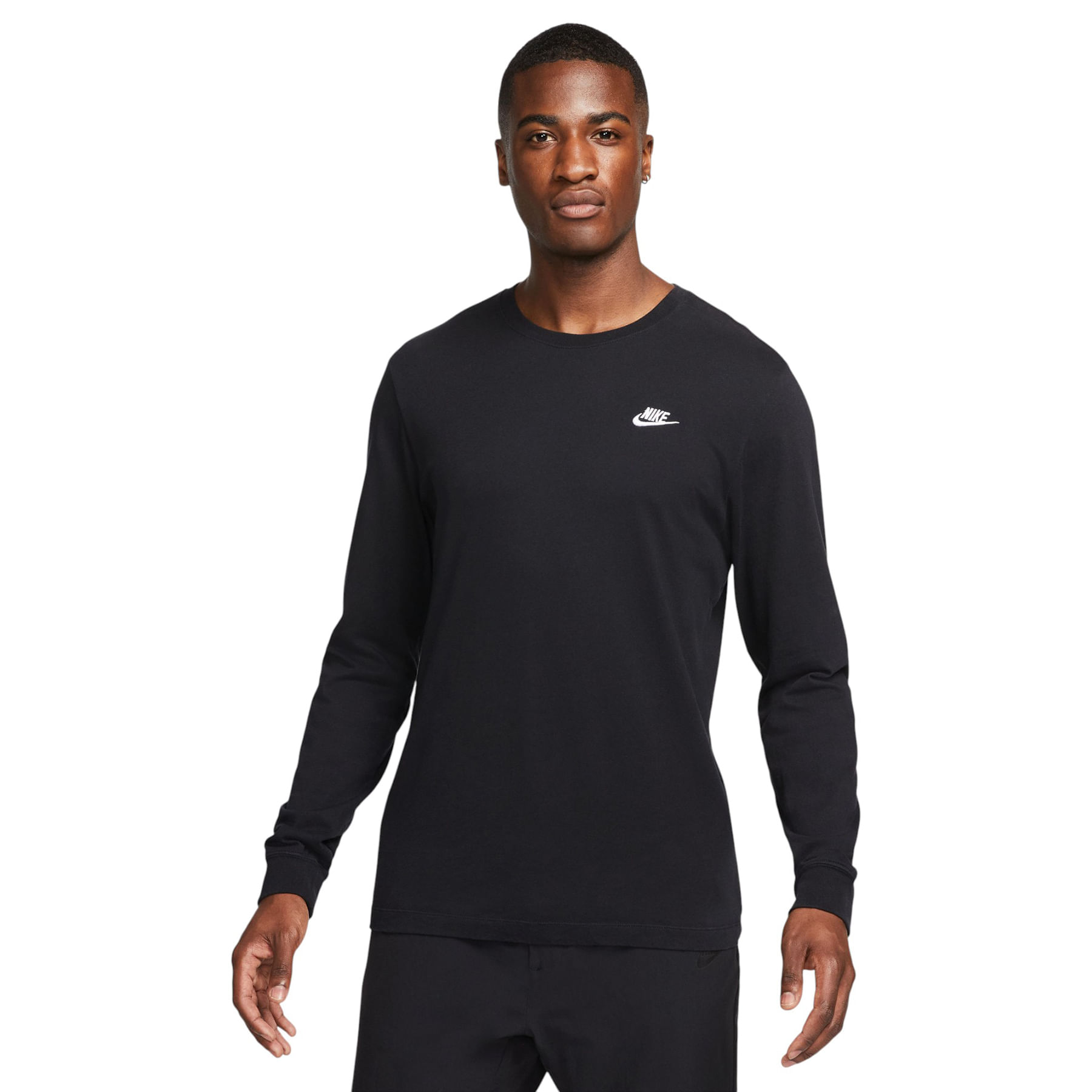 Nike Sportswear Club Long-Sleeve T-Shirt - Men's - Als.com Nike Sportswear Club Long-Sleeve T-Shirt - Men's - Als.com