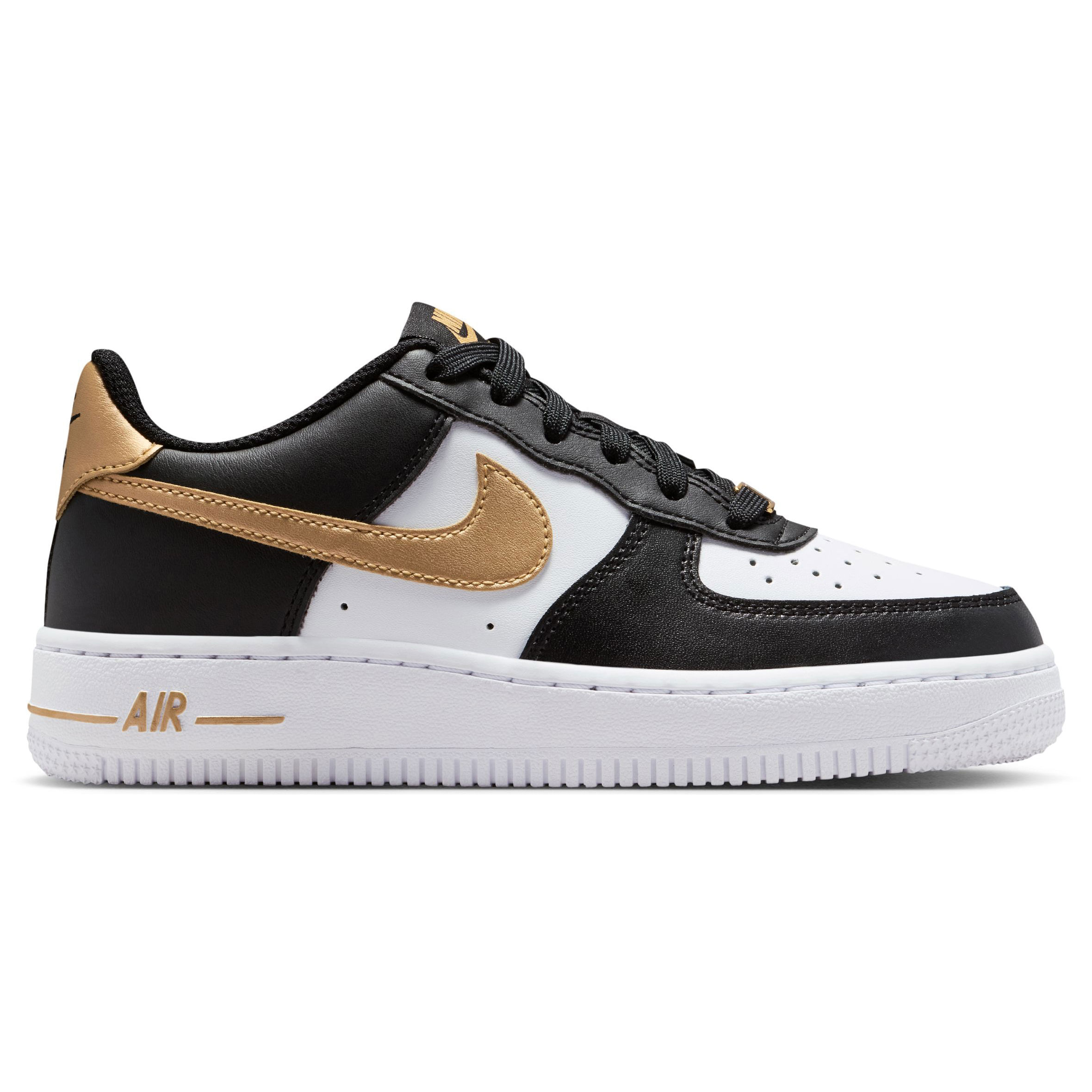 Nike Air Force 1 ホワイト/ブラック/ゴールド　24.5 Nike Force 1 Shoe - Youth - Als.com