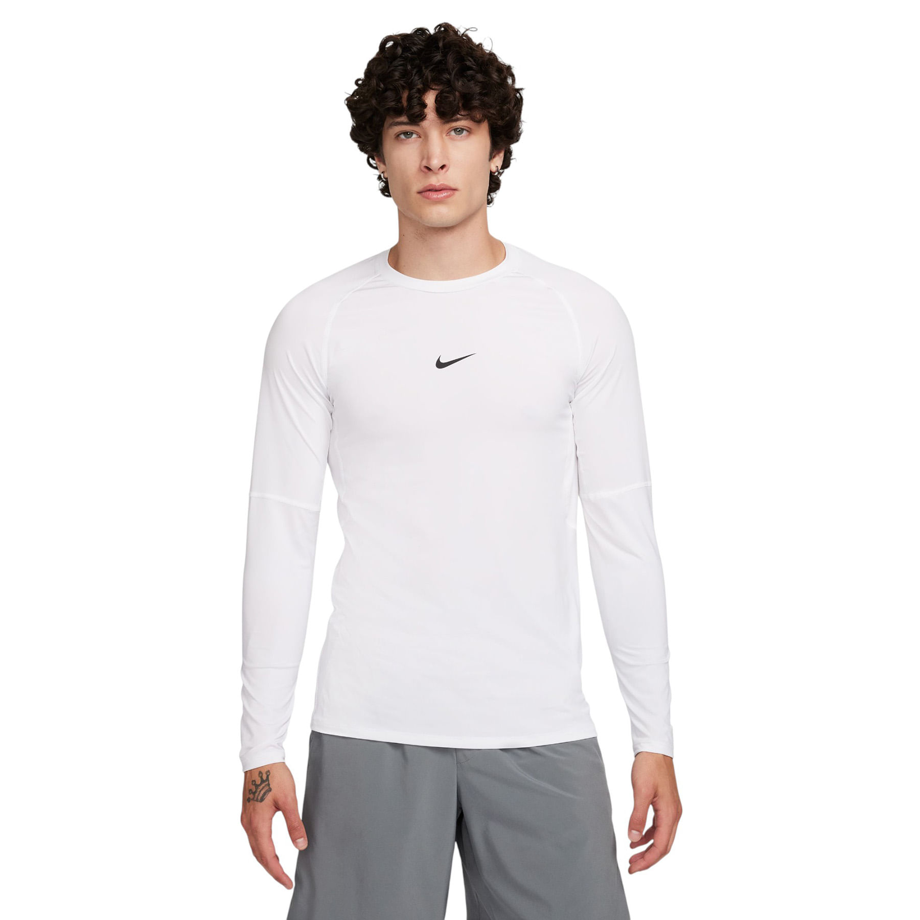 nike dri fit fitted long sleeve