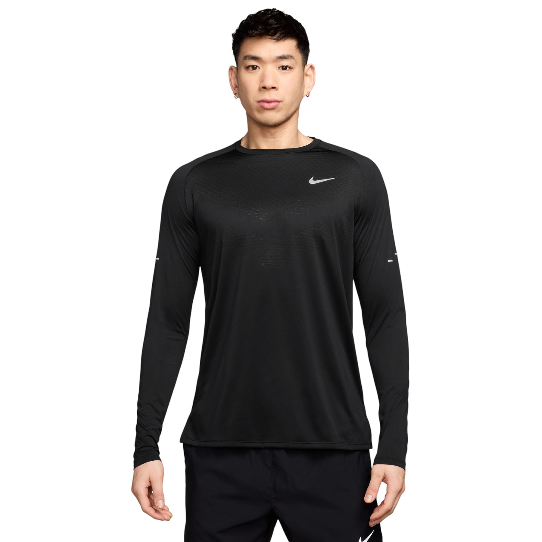 NIKE-M-NK-DFADV-STRIDE-LS-TOP-Black---Reflective-Silver